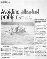 Larry Chowning photo of skiff on the Rappahannock River