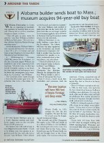 "Alabama builder sends boat to Mass.; museum acquires 94-year-old buy boat'