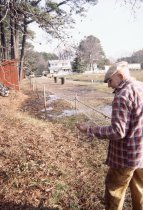 Wilson Rowe drying pound nets