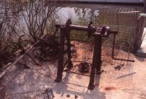 Winch used by Francis Haynie.