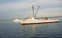 Oyster dredge boat Victoria