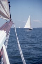 View from bow of the Rebecca T. Ruark