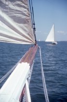 View from bow of the Rebecca T. Ruark