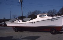 Traveler on Deltaville Dollies