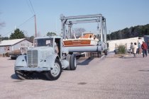 Traveler on the lift