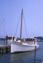 The buyboat Ruth S. at mooring