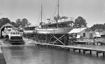 Principia undergoing repairs at Deagle's Railway
