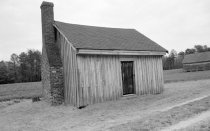 Dwelling for enslaved African-Americans at Walboro, Saluda, Va.