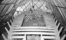 Tom Rubino working on "Dancing Bear"