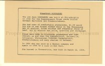 Steamboat MIDDLESEX Print Information - Back