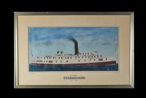 Steamer Piankatank Oil Painting