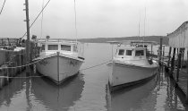 Two deadrsie boats at the Butylo Wharf