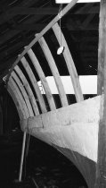 Sailboat under construction