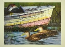 Print_Photomechanical_Boat Bird and Ducks_2025.26.15