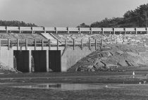 Dyke at "The Gut" between Herring River and Wellfleet Harbor
