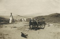 Cahoon Hollow; gun for shooting out the lifeline in sea rescues