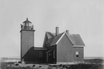 Second lighthouse, built in 1858