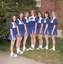 1977 BHS Varsity Basketball Cheerleaders
