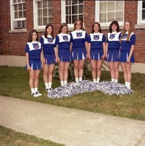 1977 BHS Varsity Basketball Cheerleaders