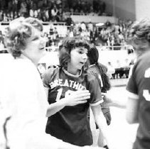 Carolyn Mayes and Irene Moore