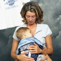 Lori Hogg and Caden Hogg