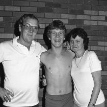 Eugene, Tom, and Carly Holland