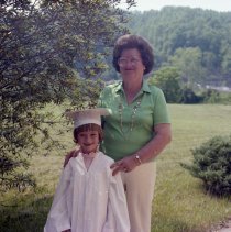 Tonya Hurst and Edna Combs