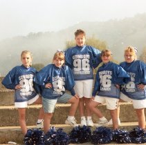 1996 LBJ Blue Cheerleaders