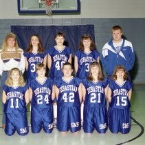1998-1999 SMS Girls Basketball Team