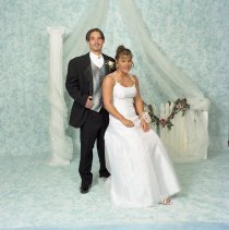 Anthony Little and Jessica Morris