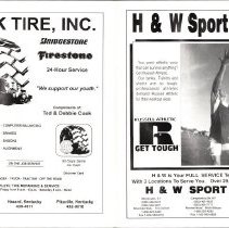 1995 Khsaa State Championships Football Program - December 1-2, 1995_000000