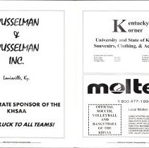 1995 Khsaa State Championships Football Program - December 1-2, 1995_000000