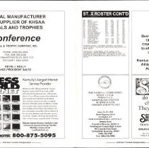 1995 Khsaa State Championships Football Program - December 1-2, 1995_000000