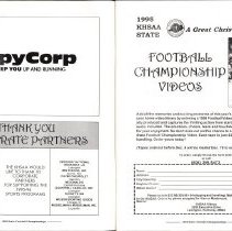 1995 Khsaa State Championships Football Program - December 1-2, 1995_000000