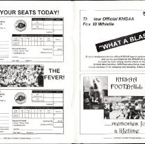 1995 Khsaa State Championships Football Program - December 1-2, 1995_000000