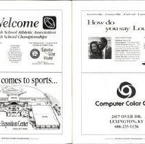 1995 Khsaa State Championships Football Program - December 1-2, 1995_000000