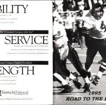 1995 Khsaa State Championships Football Program - December 1-2, 1995_000000