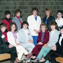 1985 Breathitt High School Homecoming Court