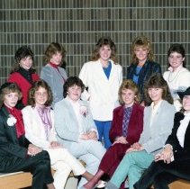 1985 Breathitt High School Homecoming Court