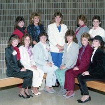 1985 Breathitt High School Homecoming Court