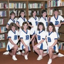 1986 Breathitt High School Junior Varsity Cheerleaders