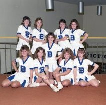 1986 Breathitt High School Junior Varsity Cheerleaders