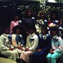 1987 Breathitt High School Homecoming Court