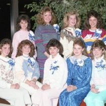 1987 Breathitt High School Homecoming Court