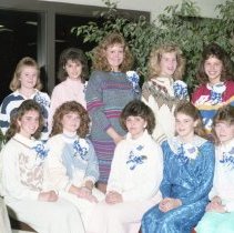 1987 Breathitt High School Homecoming Court