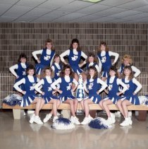 1988 Breathitt High School Cheerleaders
