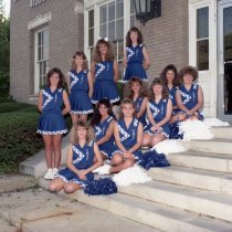 1988 Breathitt High School Cheerleaders