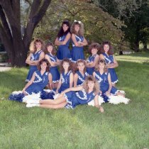 1988 Breathitt High School Cheerleaders