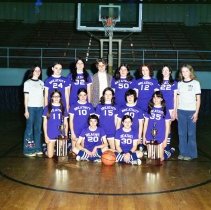 1974-1975 Breathitt High School Ladycats Basketball Team