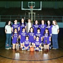 1974-1975 Breathitt High School Ladycats Basketball Team